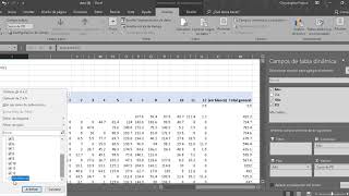 Crear tabla dinámica para la gestión de precipitaciones diarias [upl. by Nwahsad]