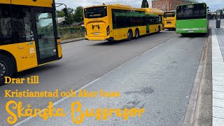 Drar till Kristianstad och åker buss  Skånska Bussresor 4 [upl. by Eigriv]