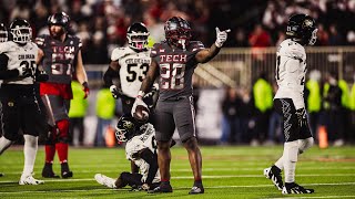 Texas Tech Football Tahj Brooks AllTime Leading Rusher  Nov 14 2024 [upl. by Ennayrb546]