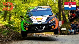 Best of WRC Croatia Rally 2023  Action and Pure Sound [upl. by Kenlee]