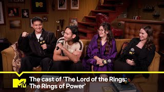 ‘The Lord of the Rings The Rings of Power’ Cast at SDCC  MTV [upl. by Dot]