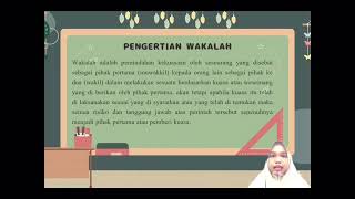 quotPEMBIAYAAN ISTISHNA DENGAN WAKALAHquot Kelompok 10 Matkul Desain Akad Perbankan Syariah [upl. by Siradal]