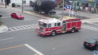 Fire in Mamaroneck Ft Mutual Aid  8723 [upl. by Fanechka]