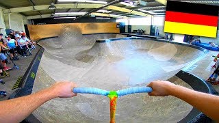 GERMANYS BEST INDOOR BOWL ON SCOOTER [upl. by Syck]