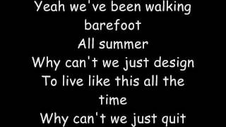 Walking Barefoot  Ash Lyrics [upl. by Sucramel]