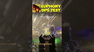 Euphony DPS Maxxing  Best Exotic Class Item Pairing [upl. by Animrac51]