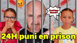 PAPA PUNI pendant 24H dans la PRISON 😬 BIEN FAIT mais le pire est à venir [upl. by Netnerb987]