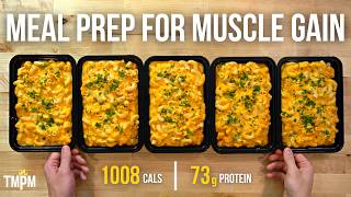 Big Boy Mac amp Cheese  High Calorie High Protein Meal Prep for Muscle Gain  73g of Protein [upl. by Nhguahs]