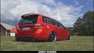 Mattssons Volvo v70 t6 Rwd  Full intervjuv about the car  Custom Framebuilt chassie [upl. by Atrebla952]