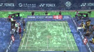 2014 YONEX CHINESE TAIPEI OPEN SF MS  Match 5 [upl. by Gaal646]