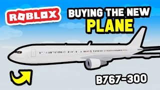 BUYING THE NEW PLANE in Cabin Crew Simulator Roblox [upl. by Christy583]