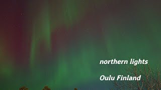 Northern lights aurora borealis live oulu finland cam2 [upl. by Dannica]