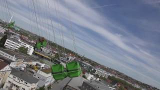 Star Flyer BuwaldaKriek  InnenfahrtOnride Stuttgart  Frühlingsfest 2017 [upl. by Pytlik568]