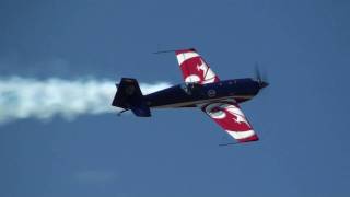 Extra 330 SC Hommage au Capitaine ECALLE et RALLET Full HD La FertéAlais LFTA 2010 [upl. by Anemij]