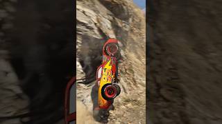 Lightning McQueen vs Lightning McQueen Eater gta5 mcqueen gta5mods crash shorts careater [upl. by Gerti583]