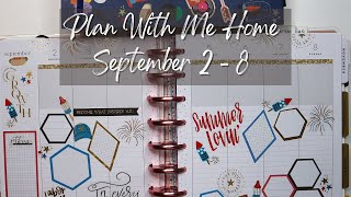 Plan With Me Home September 2  8 [upl. by Adahsar]