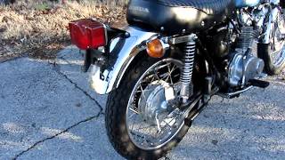 1973 Honda CL450 Scrambler [upl. by Oznarol]