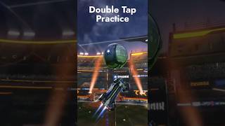 Rocket League  Double Tap Training rocketleague rocketleagueclips [upl. by Nnyleak]