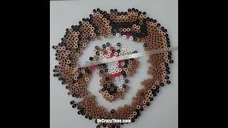 Perler Bead Baseball and Glove [upl. by Vere]