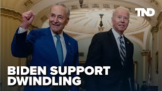 Senate Majority Leader Schumer and House Minority Leader Jeffries urge Biden to end reelection bid [upl. by Hedda925]