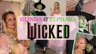 Transforming into GLINDA amp ELPHABA from Wicked [upl. by Hacceber861]