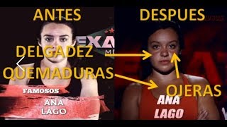 ANTES Y DESPUÉS participantes de exatlon  EXATLON MEXICO [upl. by Bourn237]