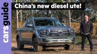 Offroad test GWM Cannon Alpha 2024 review New diesel dualcab ute a worthy Ford Ranger rival [upl. by Becht523]