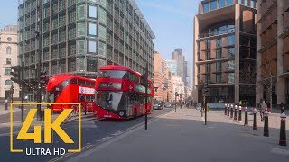 London Great Britain  4K Virtual Walking Tour around the City  Part 2 [upl. by Oleusnoc]