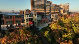 Duquesne Incline on a beautiful fall morning D24003e [upl. by Iadahs]