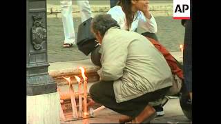 Candlelit vigil to call for release of Afghan hostage [upl. by Perkins578]