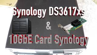 Synology DS3617xs amp 10GbE Card SFP [upl. by Trefler]