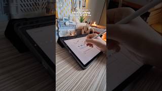 tablet note taking samsung s9 fe note taking study productivevlog studywithme [upl. by Airenahs518]