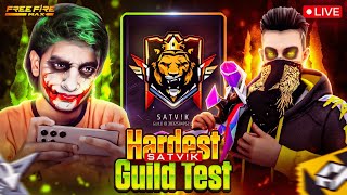 EVARONY IS LIVE👻GARENA FREE FIRE💀GUILD TEST LIVE playgalaxy [upl. by Caddric628]