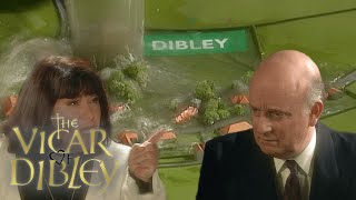 Dibley Is Getting Flooded  Summer  The Vicar of Dibley [upl. by Airaet]