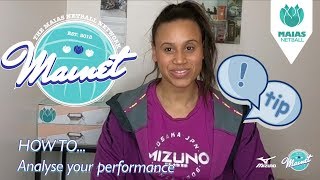 How to analyse sports performance netball [upl. by Llerraj]