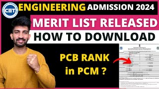 How to check Provisional Merit list 2024  Merit list kaise check kare 2024 [upl. by Sualokcin665]