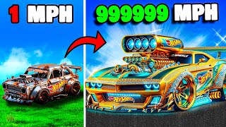 Upgrading to the Fastest HOT WHEELS Car Ever in GTA 5 RP [upl. by Aed]