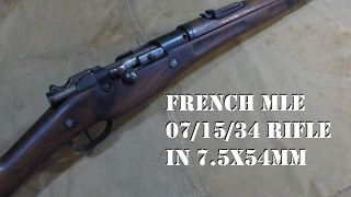 French Mle 071534 Rifle in 75x54MM [upl. by Piks533]