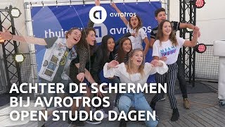 Achter de schermen bij AVROTROS  Open Studio Dagen [upl. by Haile8]