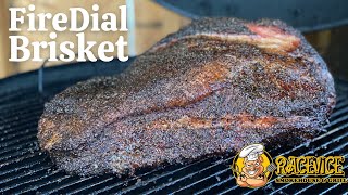 Can you use a LavaLock FireDial for briskets Brisket test on GrillwithWeber Weber Smokey Mountain [upl. by Nohshan]