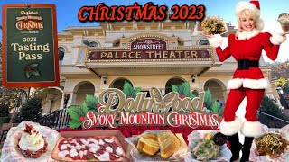 Dollywood Smoky Mountain Christmas 2023 Tasting Pass Food Review amp Shows Walkthrough [upl. by Eletnahc]