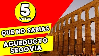 5 Curiosidades Fascinantes del Acueducto segovia [upl. by Ellevehc254]