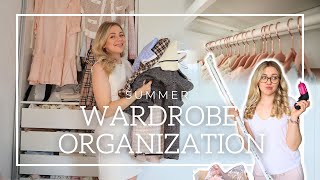 Spring Summer Wardrobe Switch Over  Declutter and Organize small closet  Anna’s Style Dictionary [upl. by Salamone]