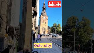 Oslo city center  Jernbanetorget …norway travel oslocity love vlog viralsong [upl. by Euton]