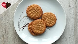 Biscotti al burro darachidi  Ricetta con 3 Ingredienti [upl. by Sigfrid703]