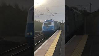 The Midland Pullman HST passes Longniddry with mad tones trains britishrail [upl. by Nerot]