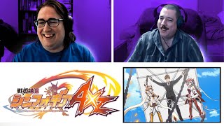 SFR Symphogear AXZ Episode 1 quotVal Verde Hell Screenquot REACTION [upl. by Arrol]