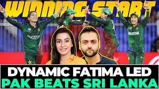 Dynamic Fatima Sana led Pakistan Women beats Sri Lanka Women  Womens T20 World Cup 2024 [upl. by Einalem]