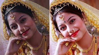 Retouching Tutorial in hindi  Photoshop CS3 amp Anurag 10 Work skin retouching and Makeup [upl. by Letrice]