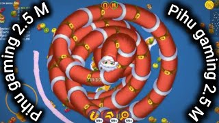 WORMATE IO EPIC GAMEPLAYWORMS SLITHER IO 001 SNAKE EPIC GAME 002 SNAKE IO 116 [upl. by Ardnalahs]